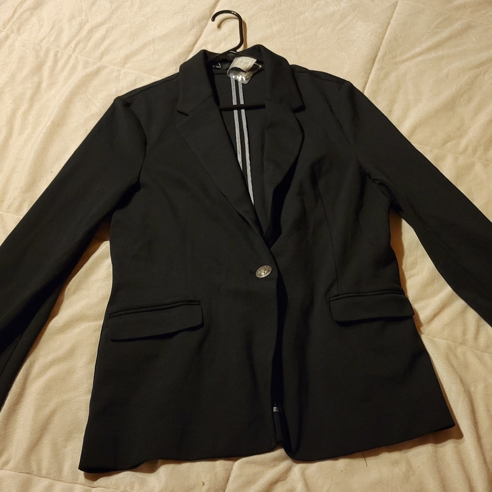 Soft Black Maurices dressy jacket